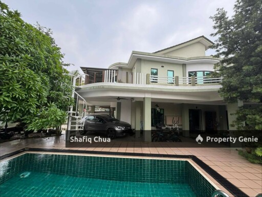 Corner Lot Double Storey with Pool Taman Tasik Prima Puchong For Rent