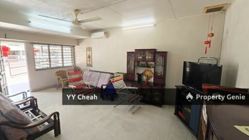 Bercham Single Storey Superlink Terrace For Sale, Facing South, Good Location