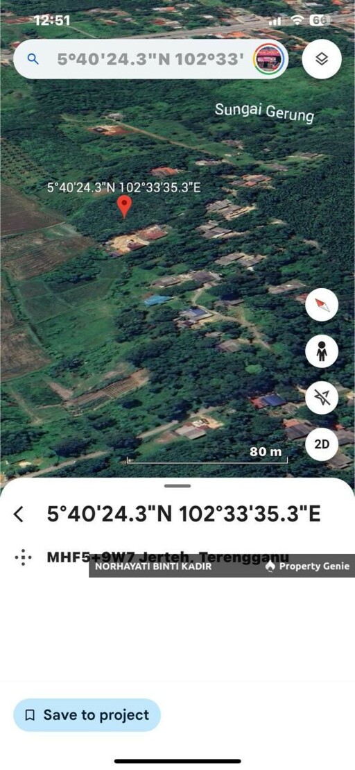 (HOT AREA, BEBAS BANJIR) LOT BANGLO GONG DASAR, BESUT