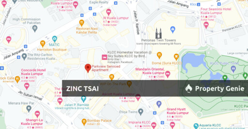 Parkview Service Apartment {Save RM 165,072} 5 mins Walk to LRT Dang Wangi & Monorail Bukit Nanas_3 mins Drive to Suria KLCC & Pavilion Kuala Lumpur