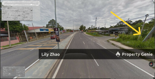 Papar Commercial Land for Rent, Road Side, Corner Lot 8,000 sqft, Papar Square, Papar, Sabah.