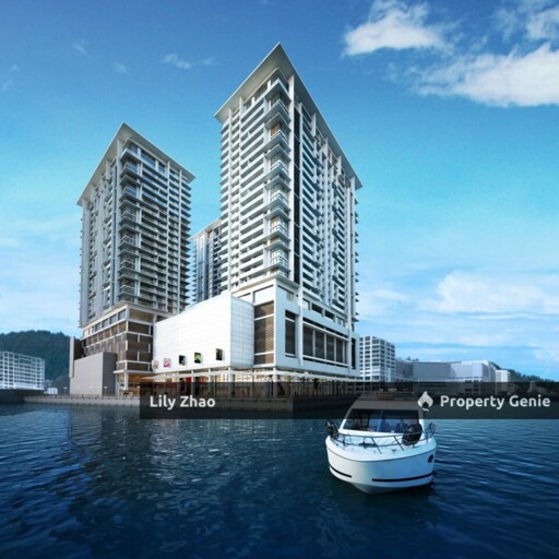 Jesselton Residence Condo for Rent Sea View 3Bed 3Bath, Cozy Fully Furnished, near Suria Mall Kota Kinabalu City Centre