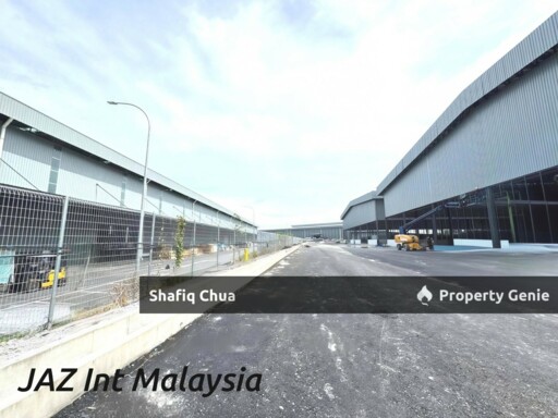 Newly Completed 2 Adjoining Detached Warehouse Factory Enstek, Negeri Sembilan For Sale or Rent