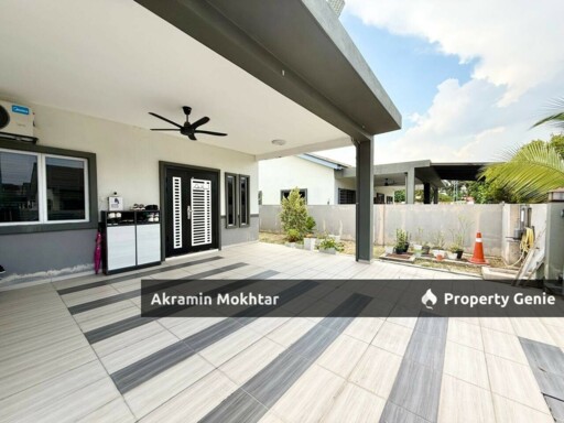 RENOVATED Single Storey SEMI-Detached, Taman Orkid Maju 3, Seksyen 29 Kg Lombong Shah Alam