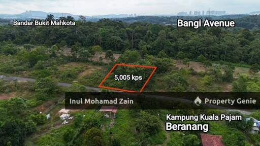 [Murah!!] Tanah Lot Banglo Kg Kuala Pajam Beranang Untuk Dijual