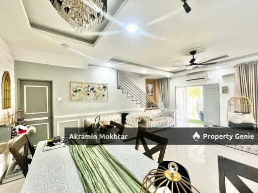 Renovated, Extended, Nice ID & Partially Furnished | Double Storey @ Jalan Puyuh, Taman Bentara, Telok Panglima Garang, Selangor