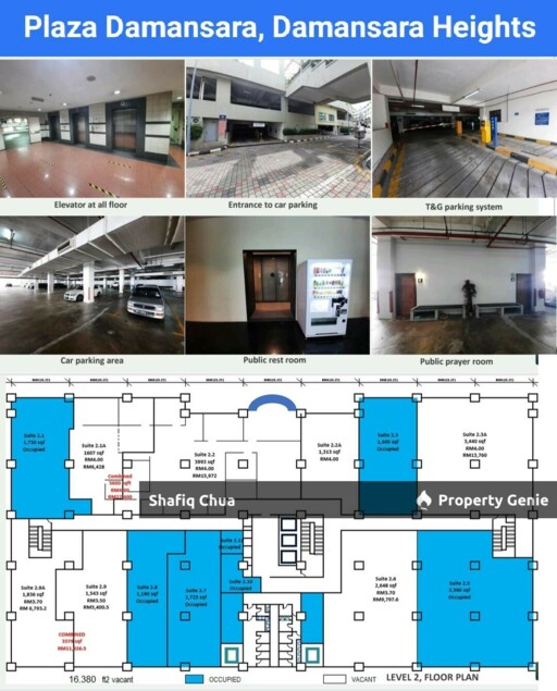 Few Vacant Office Lot with Furnished or Bare Unit Plaza Damansara, Damansara Heights