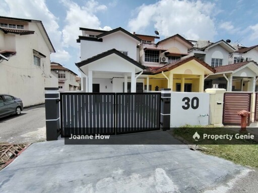 Endlot Renovated Double Storey Terrace Taman Tasik Utama Ayer Keroh For Sale