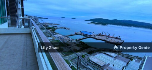 Exclusive Full Sea View Triplex Resort Penthouse for Sale, 6,016 sf @Signal Hill, Kota Kinabalu City, Sabah
