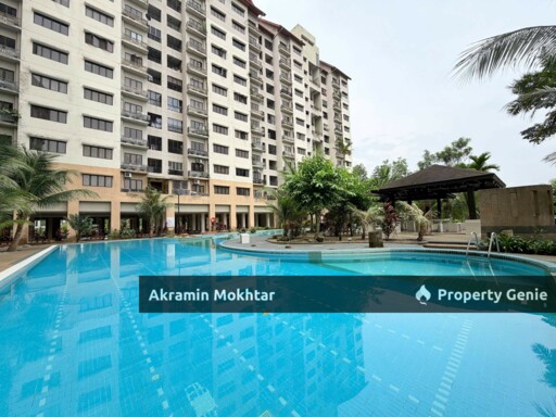 FREEHOLD, PARTIALLY FURNISHED, 1 PARKING & RENOVATED CANTIK | Kristal Villa Condominium, Kajang 2