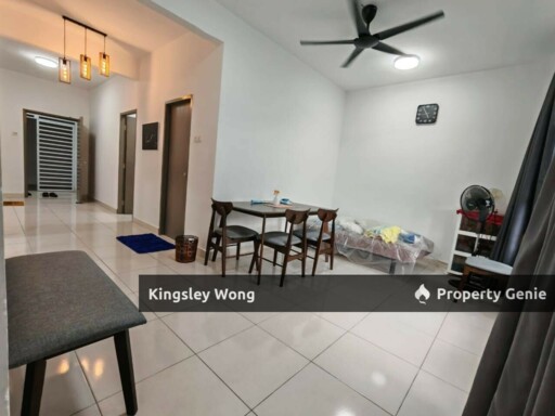 Meru Height Residence High Floor 2 rooms 2 bathroomsFully Furnished For Rent