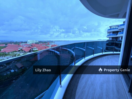 Coral Bay Resort Condo for Rent, Sea View, 1,783 sq ft Fully Furnished, Brand New, Kota Kinabalu City Centre