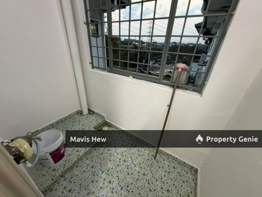 For Rent Ria 1 Apartment @Taman Megah Ria, Partial Furnished