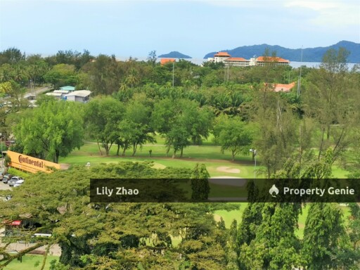 Fully Furnished Waikiki Condo with Sea View & Golf View for Sale @ Tg.Aru, KK City