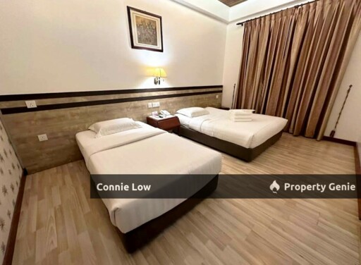Ipoh town Freehold 3 unit 4 Storey Shop with Hotel Business for Sale