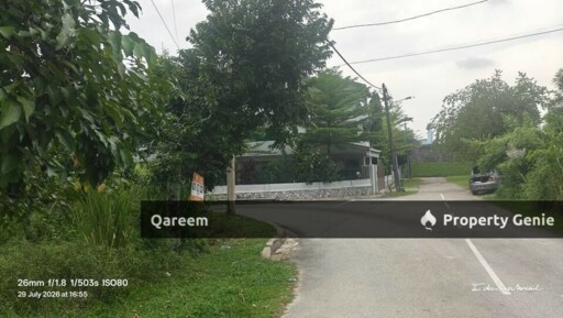 [Corner Lot] Residential Land 6330sft Ayer Madu Setapak. KL
