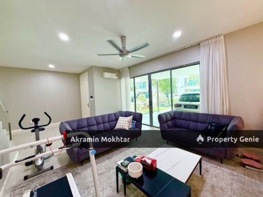 Freehold, Partially Furnished & Renovated | Double Storey Superlink Setia Villa, Setia Eco Glades, Cyberjaya