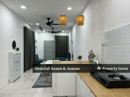 TERES OPEN FACING FULLY FURNISH TAMAN RIA VISTANA