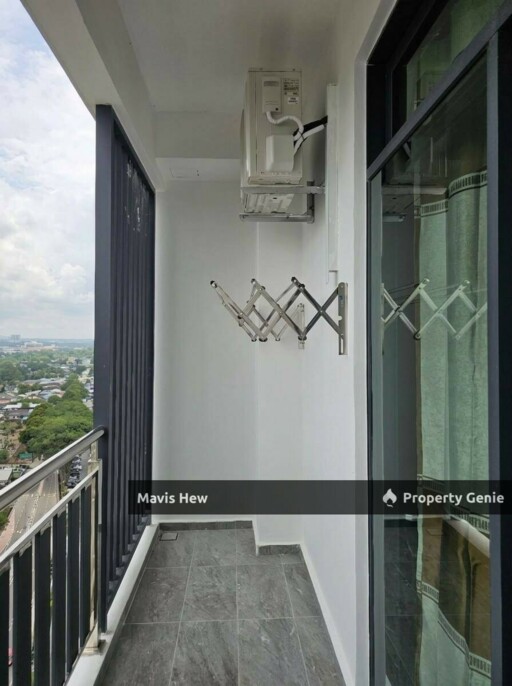 For Rent, KSL Residence 2 @Taman Daya, 1 Carpark, Fully Furnished