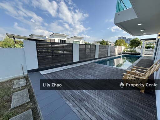 Beautiful BUNGALOW for Rent, DETACHED HOUSE with Swimming Pool, Likas, Kota Kinabalu City, Sabah, Malaysia