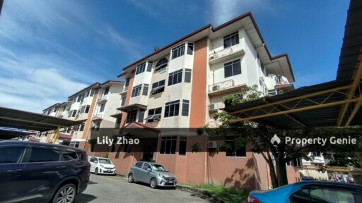 Taman Satria Apartment 3rd Floor for Sale, 3Bed 2Bath, Corner Lot, Fully Furnished, Menggatal, Kota Kinabalu.