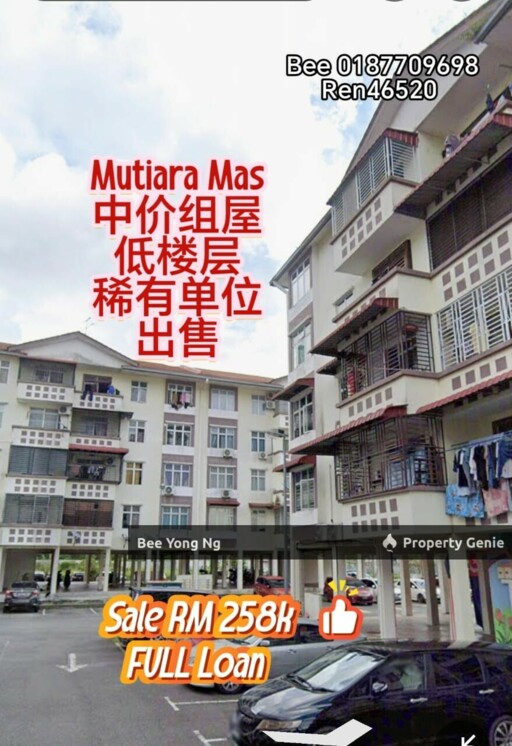 Mutiara Mas Apartment @ Mutiara Rini  Lower Floor Good Condition
