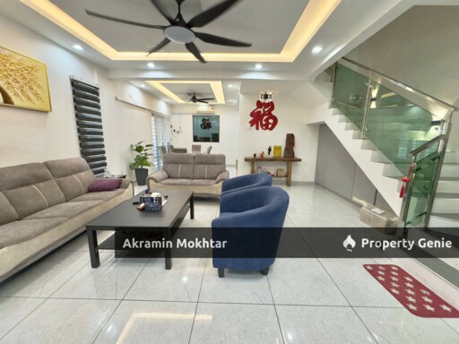 FULLY RENOVATED & FULLY FURNISHED | 2-STOREY TERRACE END LOT TAMAN PUCHONG UTAMA, PUCHONG