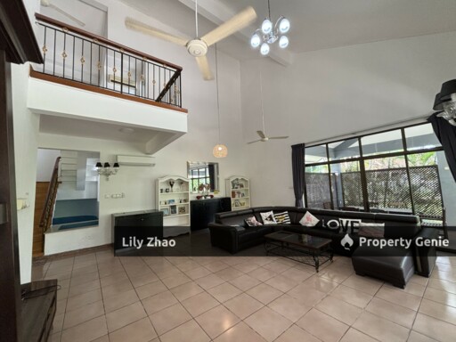 2 Storey Bungalow / Detached House Fully Furnished with Private Garden at Strategic Location for Sale @Luyang, Kota Kinabalu