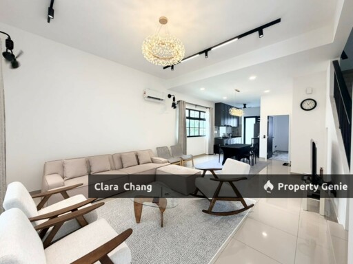 The Tate @ Eco Botanic Fully Renovated Double Storey Terrace House