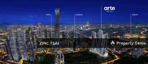 Arte Mont Kiara🔥Save RM 225,000🔥7 mins drive to MRT Semantan🔥5 mins drive to Publika Shopping Gallery