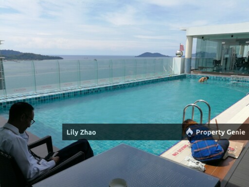 Mercure City Hotel Suite for Rent Yearly Contract in Gaya Street, Kota Kinabalu City Centre