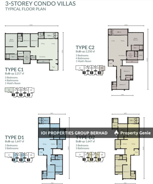 Par 3 Condo & Condo Villa