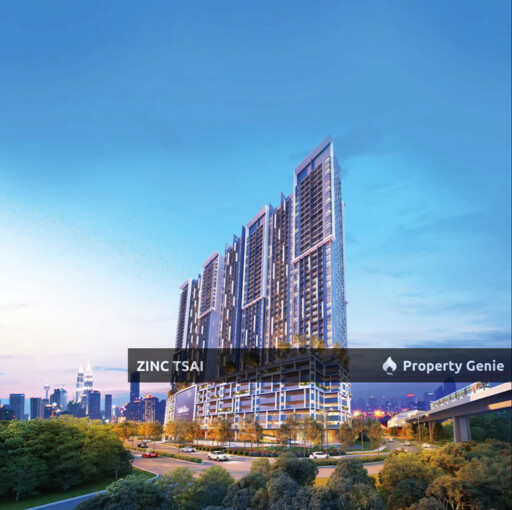 SkyMeridien Residence {Save RM 138,700} 6 mins Walk to LRT Sentul Timur_8 mins Drive to Sunway Putra Mall