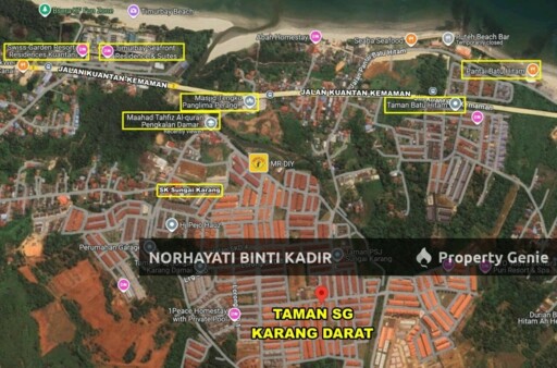SINGLE STOREY TERRACE (CORNER LOT) SG KARANG DAMAI 25, KUANTAN