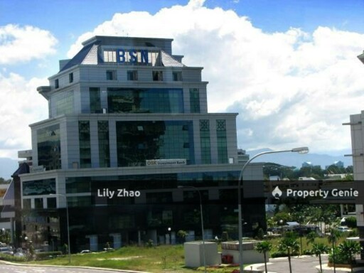 CORPORATE OFFICES SPACE 4,288 Sf For Rent, Top Security, WISMA BSN, Next to Maybank HQ, in the Heart Kota Kinabalu City