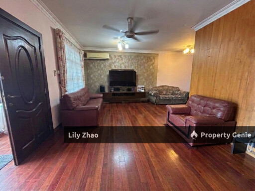 2-Storey Terrace House for Rent, 4 Rooms 3 Bath, Furnished, 2,544 Sqft, Taman Hungab, Noosob, Penampang, Kota Kinabalu, Sabah