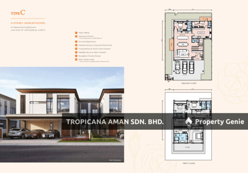 Hana Residences, Tropicana Aman