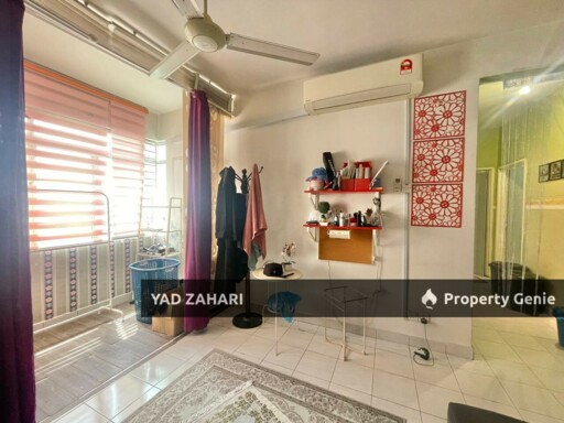 Taman Bukit Pelangi Apartment, Subang Jaya | RM310K - Extended Kitchen, Easy Access to Highway & Partial Furnished