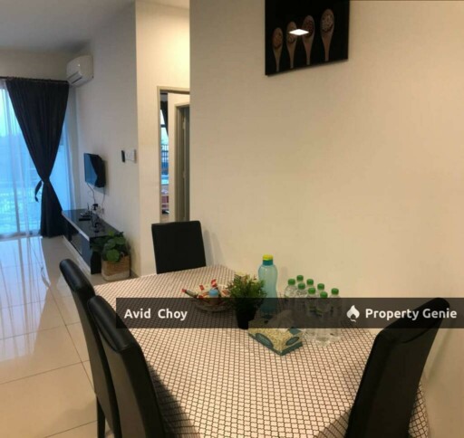 Aliff Avenue, Dwi Aliff Service Apartment, 2 Bedroom ,(1895 sqft)(Fully Furnished)for Sale Rm450,000