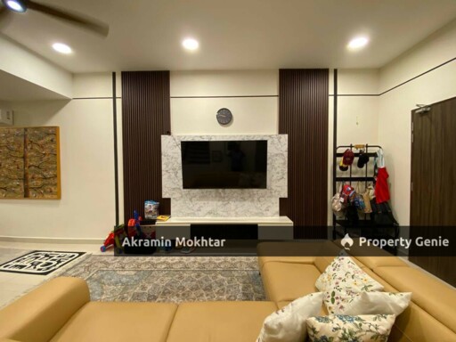 FREEHOLD & PARTIALLY FURNISHED | HENNA RESIDENCE (LIMITED 2 STOREY VILLA UNIT) WANGSA MAJU KL FOR SALE