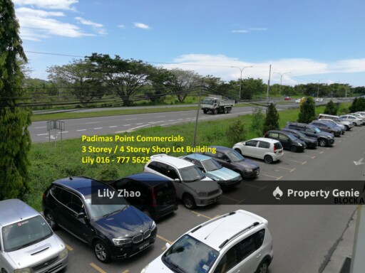 Shop Office for Rent, 2nd Floor, Road Frontage, 5 Rooms 1,100 sqft, Padimas Point Commercial, Penampang bypass, Kota Kinabalu.
