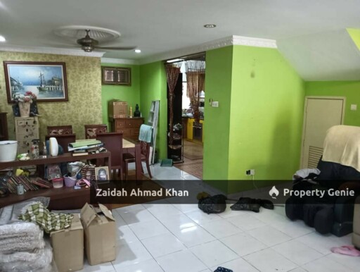 TAMAN PRIMA SAUJANA KAJANG DOUBLE STOREY TERRACE HOUSE FOR SALE FACING OPEN FREEHOLD
