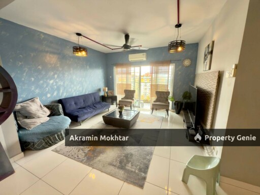 Corner Unit & 2 Covered Parking | D’Pines Condominium, Taman Nirwana, Ampang Selangor .