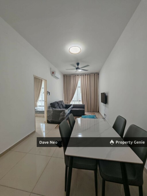 D'Summit Residence • 2Beds Fully Furnished • Brand New • 2 Parking Lot