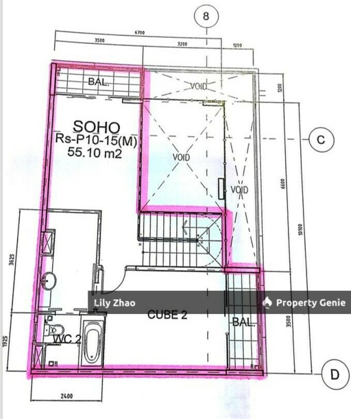 Penthouse Duplex Sea View for Sale Corner Lot, 1,586 sf, Renovated @ Riverson, Kota Kinabalu City Centre