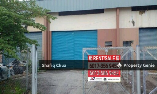 Semi Detached Duplex Factory Kawasan Perindustrian Masjid Tanah Melaka