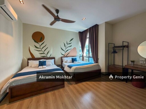 Renovated & Fully Furnished | 3 Storey Bungalow Kristal Court Seksyen 7, Shah Alam