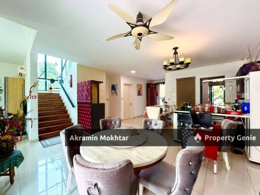 Freehold, Fully Renovated & Partially Furnished | Double Storey Semi-D Lepironia Gardens, Setia Rimba, Setia Eco Glades, Cyberjaya