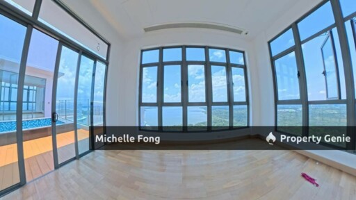 Teega Residence @ Puteri Harbour / Penthouse with Swimming Pools / Unblock Seaview