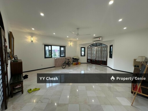Taman Chateau, ipoh town area bungalow for sale, furnished and renovated, peaceful, over 10k sq ft